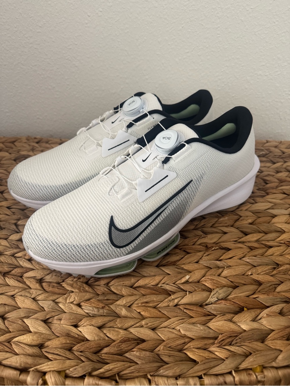 Nike Infinity Tour BOA 2 Golf Wide 'White Pure Platinum Green'